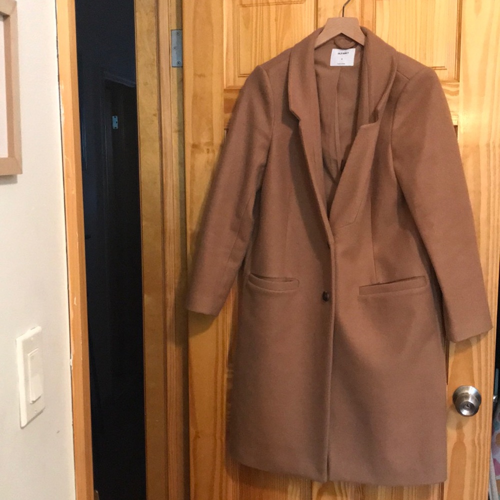 Old Navy Wool Coat - Size M - Camel